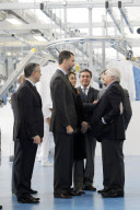 Princes of Spain in Industrial Laundry for special workers.