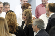 Princes of Spain in Industrial Laundry for special workers.