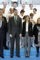 Princes of Spain in Industrial Laundry for special workers.