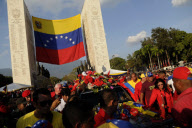 Trauer um den venezolanischen Präsident Hugo Chavez, der im Alter von 58 Jahren an Krebs verstorben ist