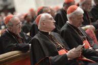 Prayer meeting for the adoration of the blessed sacrament, Vatican city, Rome, Italy - 06 Mar 2013