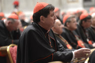 Prayer meeting for the adoration of the blessed sacrament, Vatican city, Rome, Italy - 06 Mar 2013