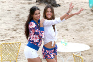 Victoria Secret models Adriana Lima and Alessandra Ambrosio Turn Heads in Santa Monica