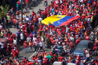 Ambiance a Caracas pour les obseques de Hugo Chavez