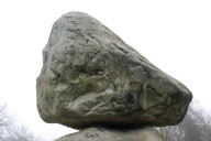'Rock on Top of Another Rock' sculpture by Peter Fischli and David Weiss, Serpentine Gallery, London,Britain - 08 Mar 2013