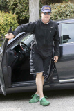 Kim Kardashian's Massage Therapist arrives at her Beverly Hills home