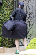 Kim Kardashian's Massage Therapist arrives at her Beverly Hills home