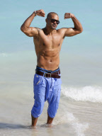 Shemar Moore Flaunts and Flexes in Miami 