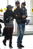*EXCLUSIVE* Alicia Keys and Swizz Beatz are a traveling family [NO Canada]