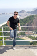 Felix Baumgartner visits Sugar Loaf Mountain as part of Laureus World Sports Awards, Rio De Janeiro, Brazil - 10 Mar 2013