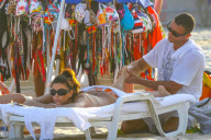 *EXCLUSIVE* Eva Longoria shows off her bikini body in Rio