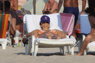 *EXCLUSIVE* Eva Longoria shows off her bikini body in Rio