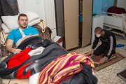 Pflegestation für verletzte Syrer in Kilis