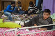 Pflegestation für verletzte Syrer in Kilis
