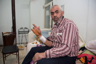 Pflegestation für verletzte Syrer in Kilis
