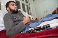 Pflegestation für verletzte Syrer in Kilis