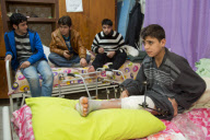 Pflegestation für verletzte Syrer in Kilis