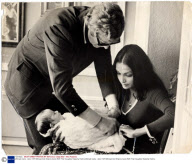Michael Caine - Actor 1973 Michael And Shakira Caine With Their Daughter Natasha Halima