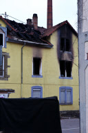Grossbrand in Backnang