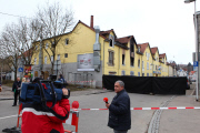 Grossbrand in Backnang