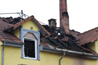 Grossbrand in Backnang