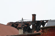 Grossbrand in Backnang