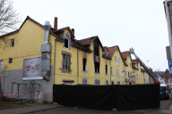 Grossbrand in Backnang