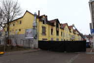 Grossbrand in Backnang