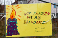 Grossbrand in Backnang