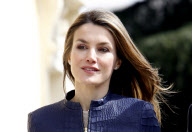 La Princesa Letizia entrega los premios "DISCAPNET" en Madrid.