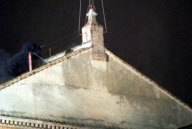 Cardinals beginning the Election of a New Pope in Conclave, Vatican City, Rome, Italy - 12 Mar 2013