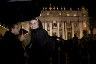 Waiting for the Pope