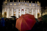 Waiting for the Pope