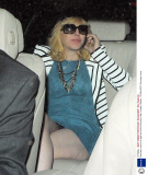 Courtney Love on a night out at the Groucho club, London, Britain - 05 May 2010