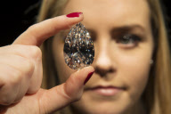The world's largest colourless, flawless diamond to be auctioned by Christies, London, Britain - 13 Mar 2013