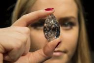 The world's largest colourless, flawless diamond to be auctioned by Christies, London, Britain - 13 Mar 2013