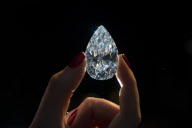 The world's largest colourless, flawless diamond to be auctioned by Christies, London, Britain - 13 Mar 2013