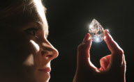 The world's largest colourless, flawless diamond to be auctioned by Christies, London, Britain - 13 Mar 2013