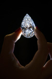 The world's largest colourless, flawless diamond to be auctioned by Christies, London, Britain - 13 Mar 2013