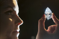 The world's largest colourless, flawless diamond to be auctioned by Christies, London, Britain - 13 Mar 2013