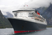 Queen Mary 2 Arrives into Milford Sound for the First Time, Fiordland National Park, South Island, New Zealand - 16 Mar 2013