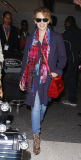 KYLIE MINOGUE SEEN ARRIVING AT LAX
