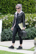 *EXCLUSIVE* Kelly Osbourne steps out for the first time after her Seizure