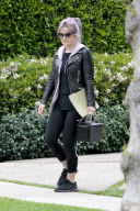 *EXCLUSIVE* Kelly Osbourne steps out for the first time after her Seizure