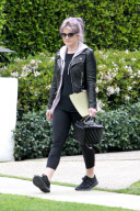 *EXCLUSIVE* Kelly Osbourne steps out for the first time after her Seizure