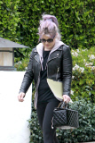 *EXCLUSIVE* Kelly Osbourne steps out for the first time after her Seizure