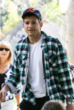 Ashton Kutcher is a Kitson Kind-of-Guy at a Kid's Birthday Party