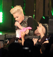 Pink in concert during 'The Truth About Love' tour in Philadelphia, Pennsylvania, America - 17 Mar 2013