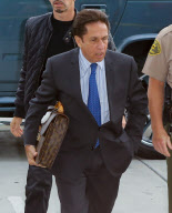 Lindsay Lohan's attorney Mark Heller arriving at the Los Angeles Courthouse 