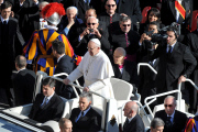 Amtseinführung von Papst Franziskus in Rom